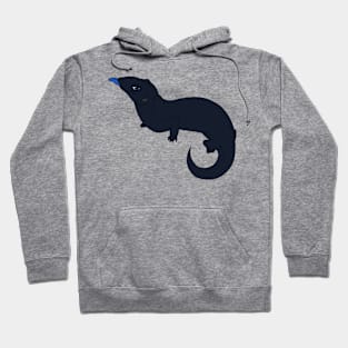 Melanistic Blue Tongue Skink Hoodie